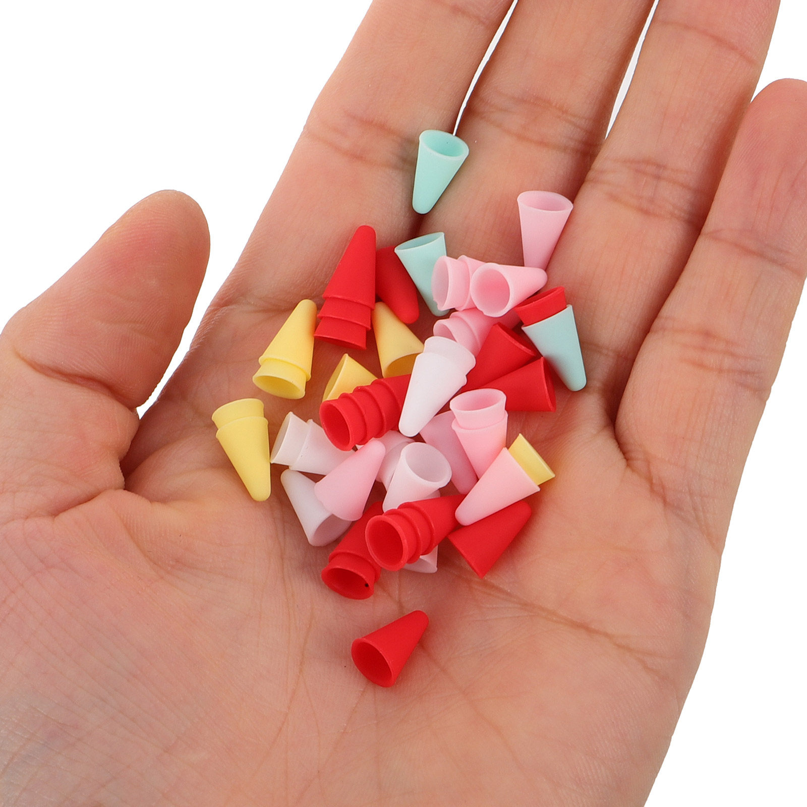 Drawing Tablet Pen Accessories - 500Pcs Pencil Protector Covers Silicone Stylus