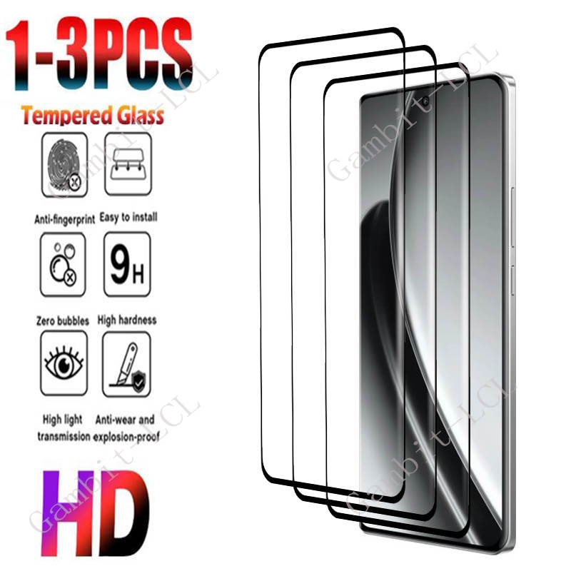 1-3PCS 3D Curved Full Tempered - Realme Gt 6 recension och pris
