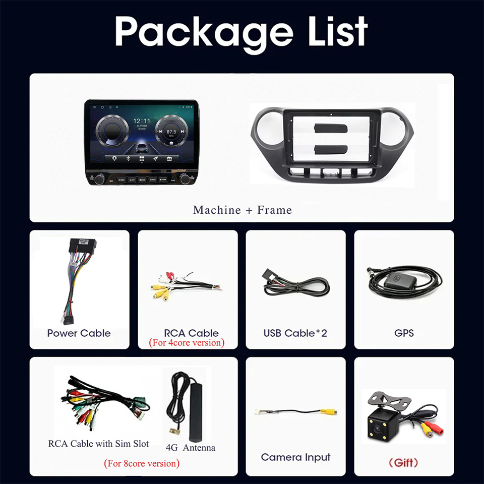 2Din Android 14 Autoradio Mult - Tablet Danish Mobile & Accessories Faisalabad recension och pris