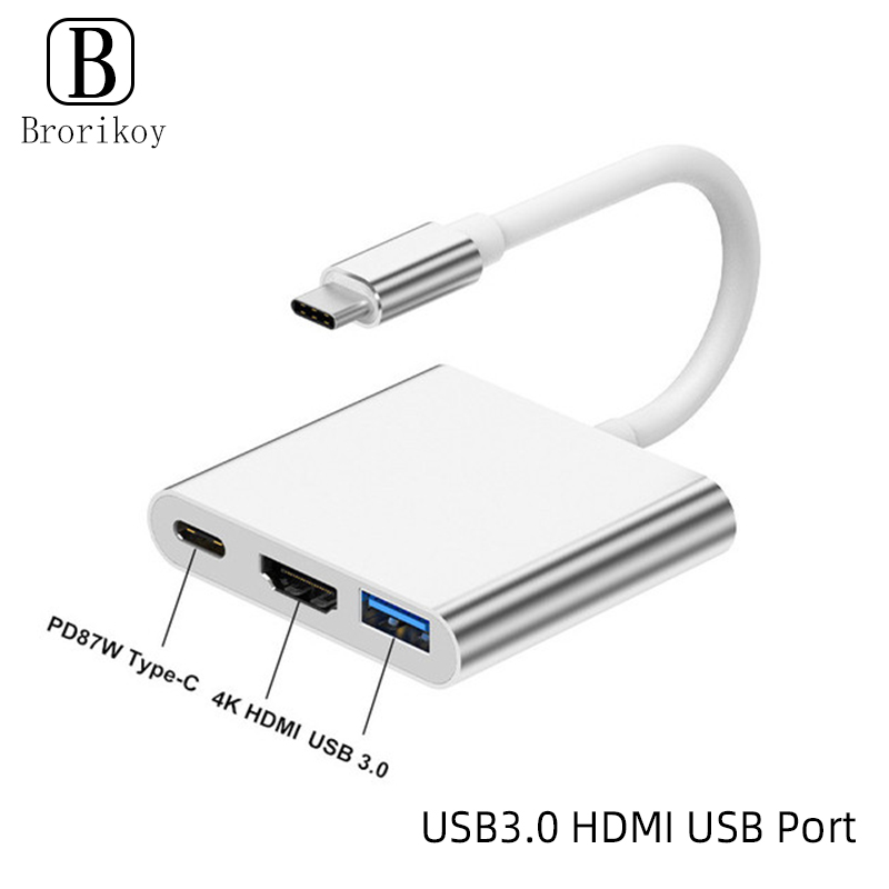 3 in 1 USB Type C Hub to 4K HD - Samsung Tablet With Accessories recension och pris
