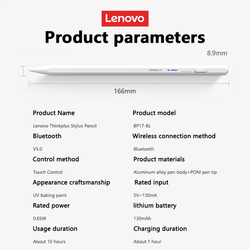 Lenovo Universal Stylus Pen fo - Drawing Tablet Pen Accessories recension och pris
