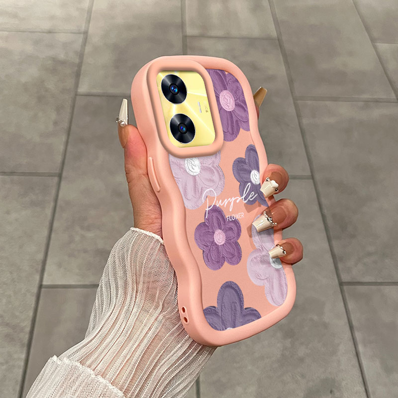 Realme C55 Pink and purple flo - Realme Note 50 recension och pris