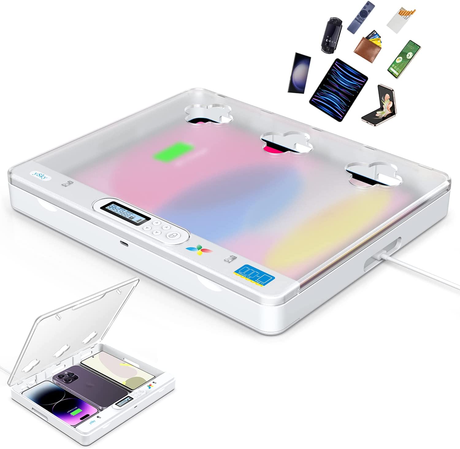 Timer Lock Box for iPad IPhone - Toddler Tablet Accessories recension och pris