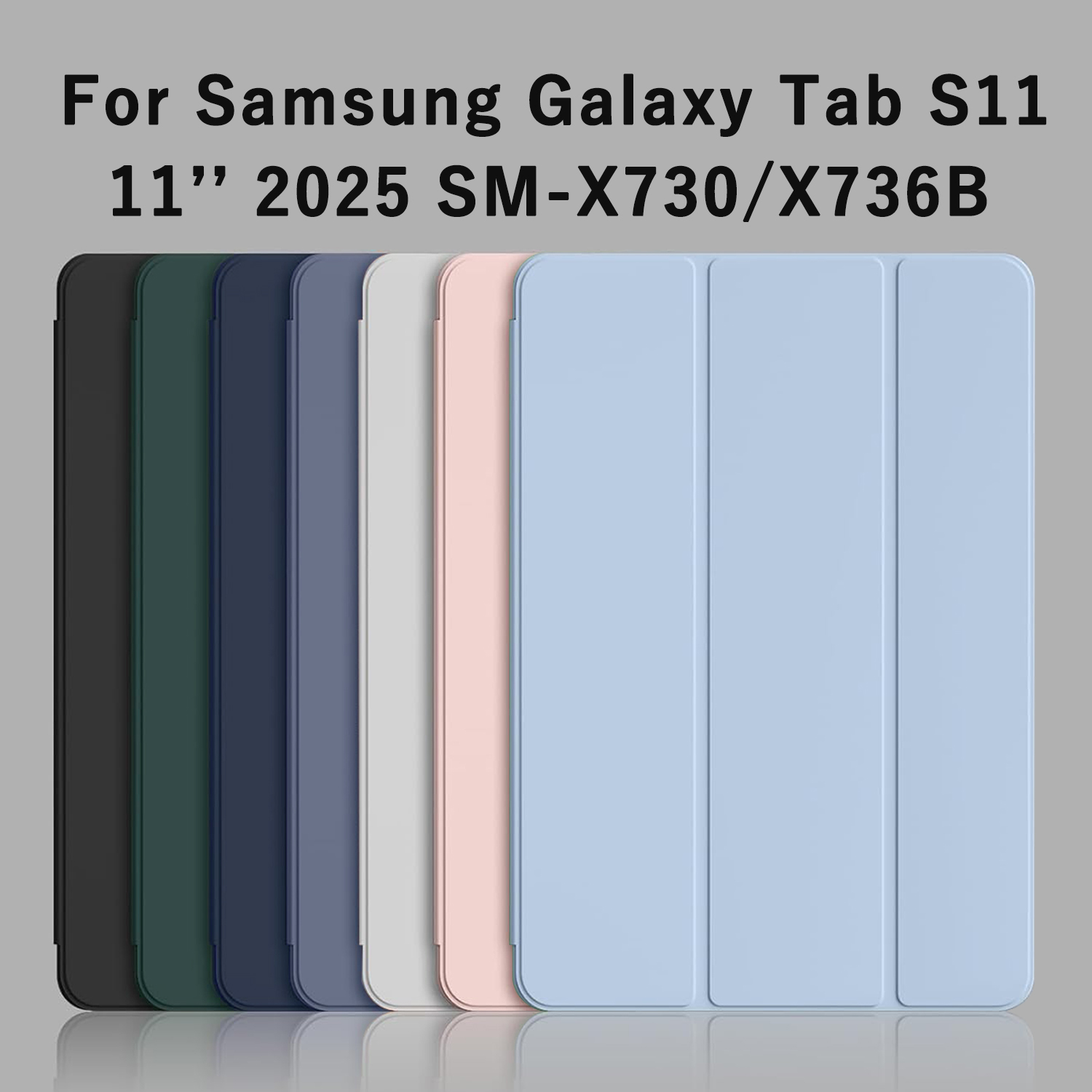 Tri-fold Flip Case For Samsung - Samsung Tablet With Accessories recension och pris