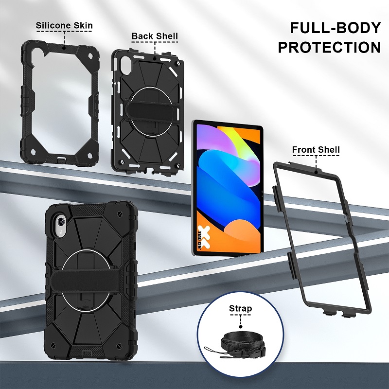 360° Rotating Rugged Case for  - Lenovo Tablet M11 Accessories recension och pris