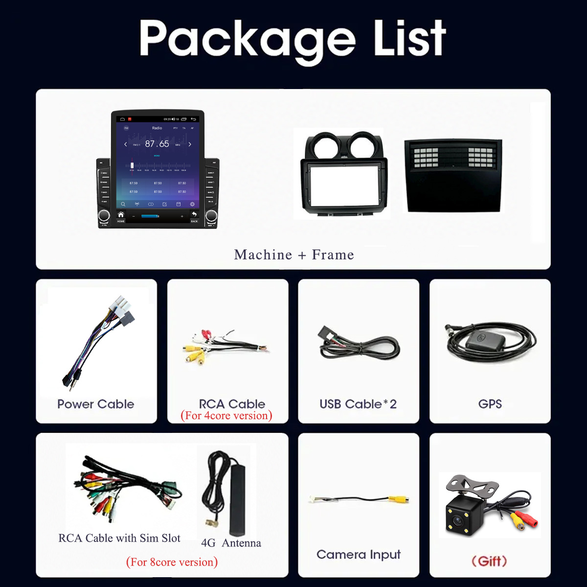 8G+128G Android14 For Nissan Q - Tablet Danish Mobile & Accessories Faisalabad recension och pris