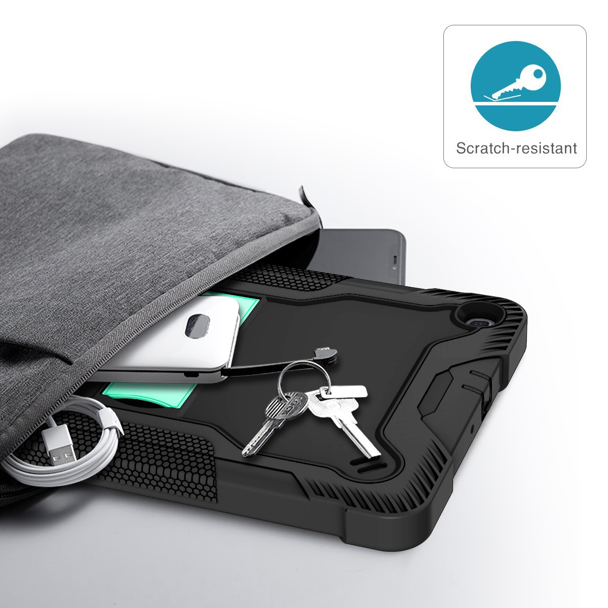 Heavy Duty Stand Case for Sams - Samsung Tablet With Accessories recension och pris