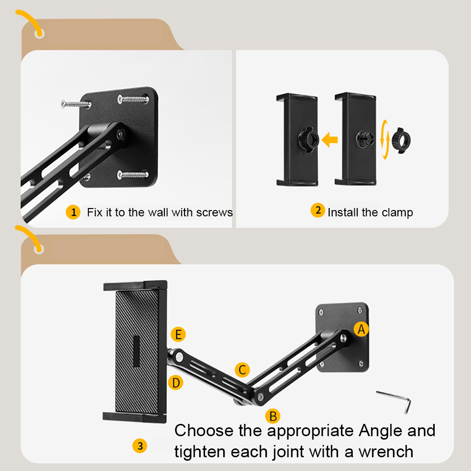Adjustable Tablet Wall Mount P - Ulefone Tablet Accessories recension och pris