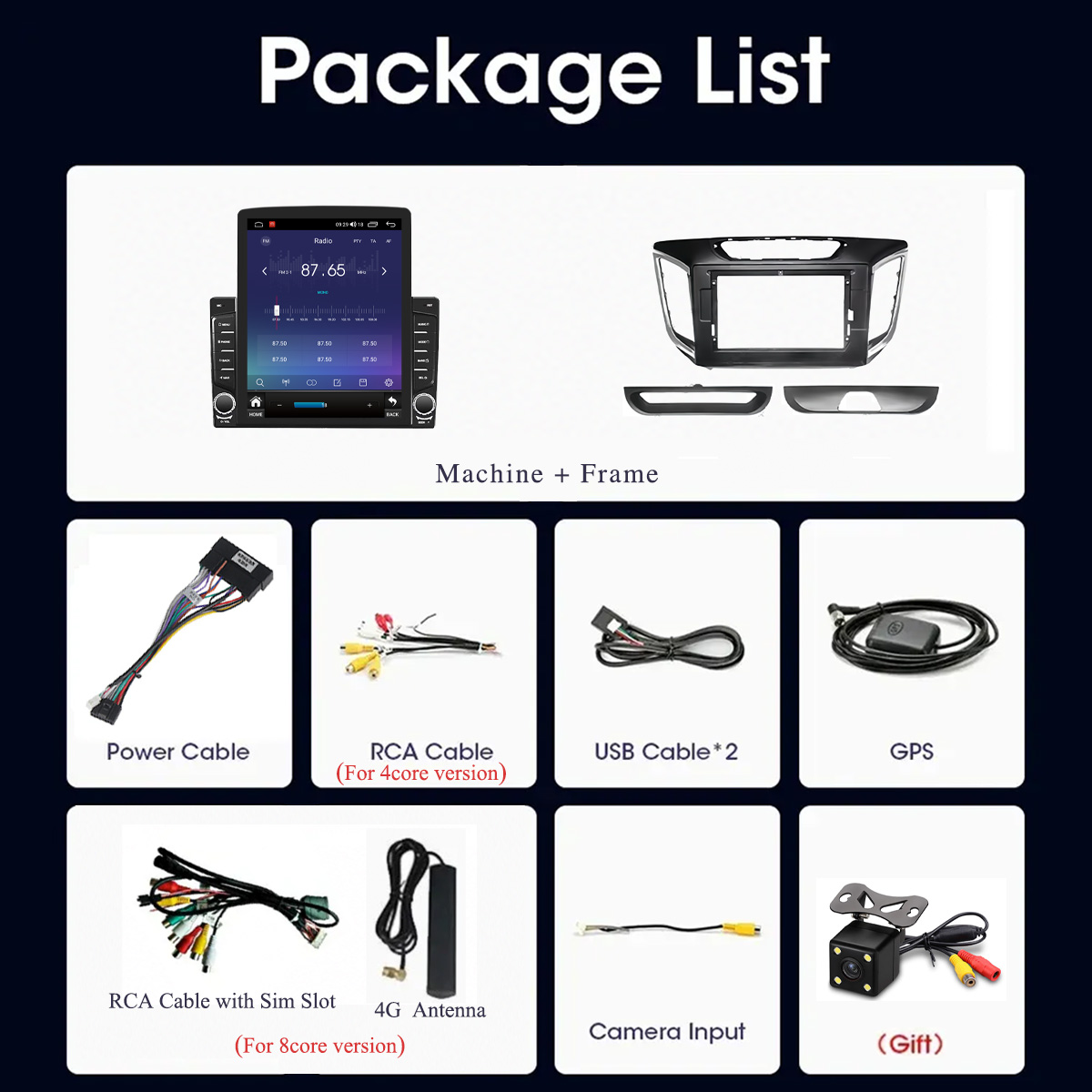 8G+128G Android 14 For Hyundai - Tablet Danish Mobile & Accessories Faisalabad recension och pris