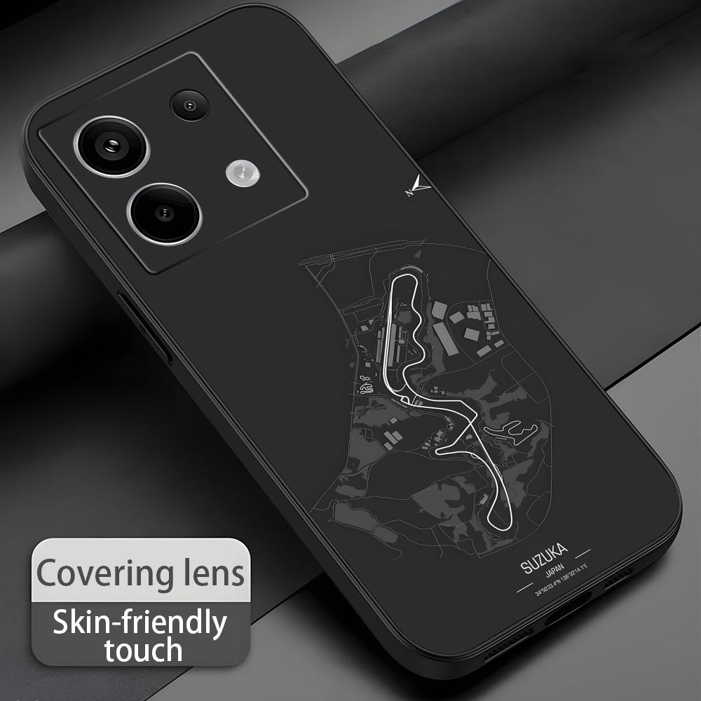 F1 Race Track Print  Phone Cas - Xiaomi Redmi Note 13 recension och pris
