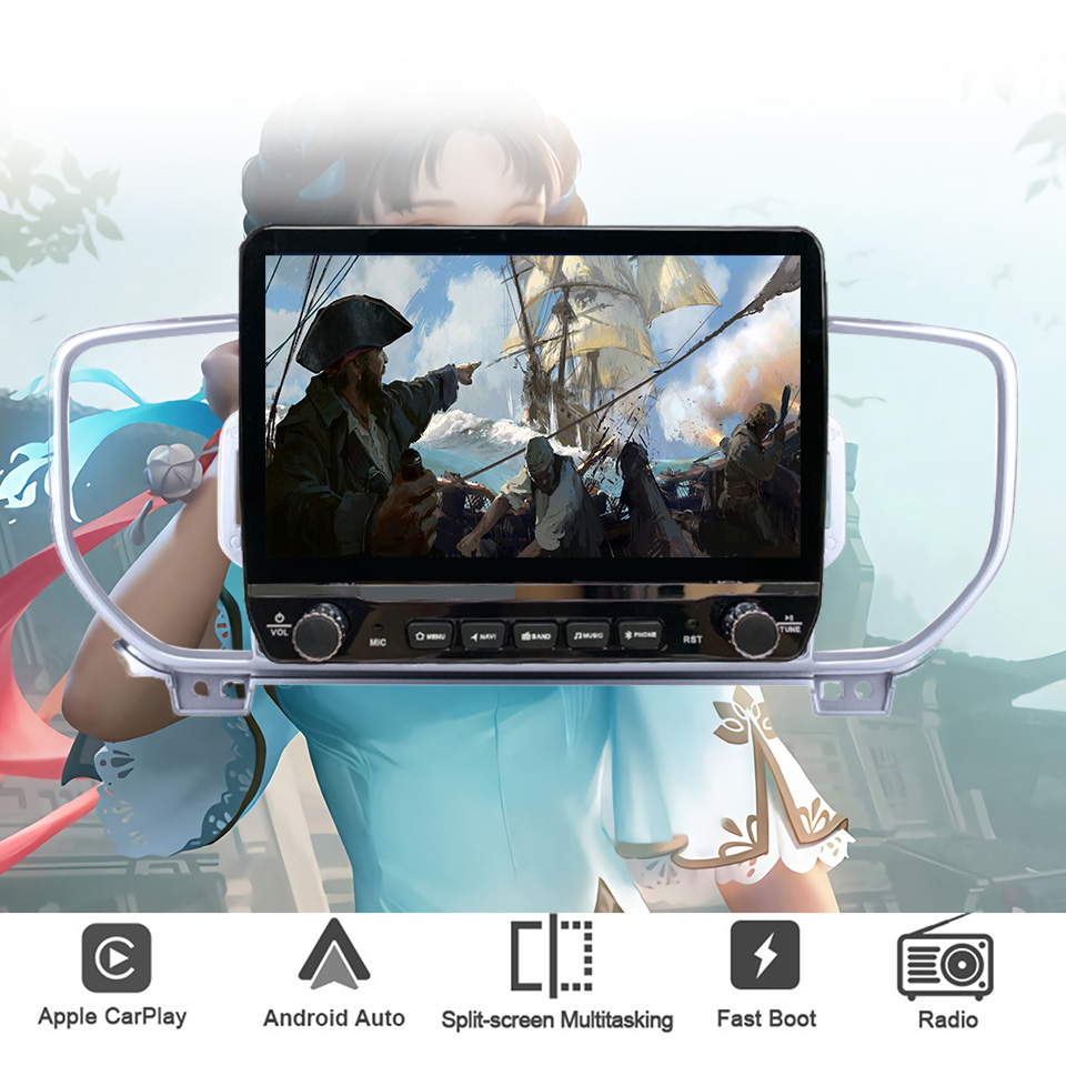 Android 14 Autoradio Multimedi - Tablet Danish Mobile & Accessories Faisalabad recension och pris