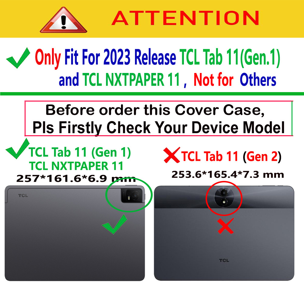Auto Sleep/Wake Case For Funda - Tcl Tablet Accessories recension och pris
