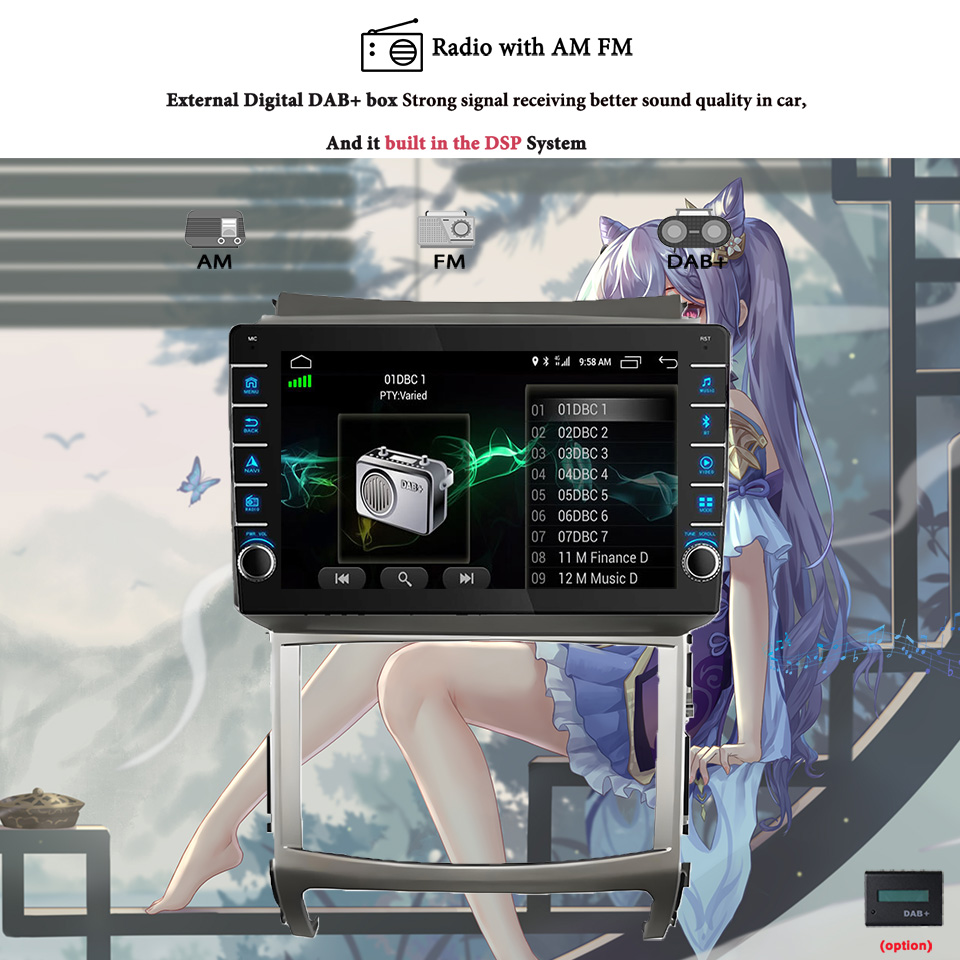 8G+128G Android14 For Hyundai  - Tablet Danish Mobile & Accessories Faisalabad recension och pris