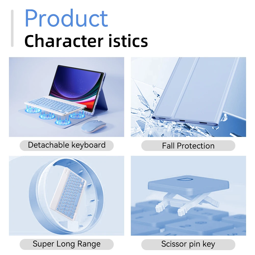 For Samsung Tablet Keyboard Ca - Lenovo Tablet M11 Accessories recension och pris